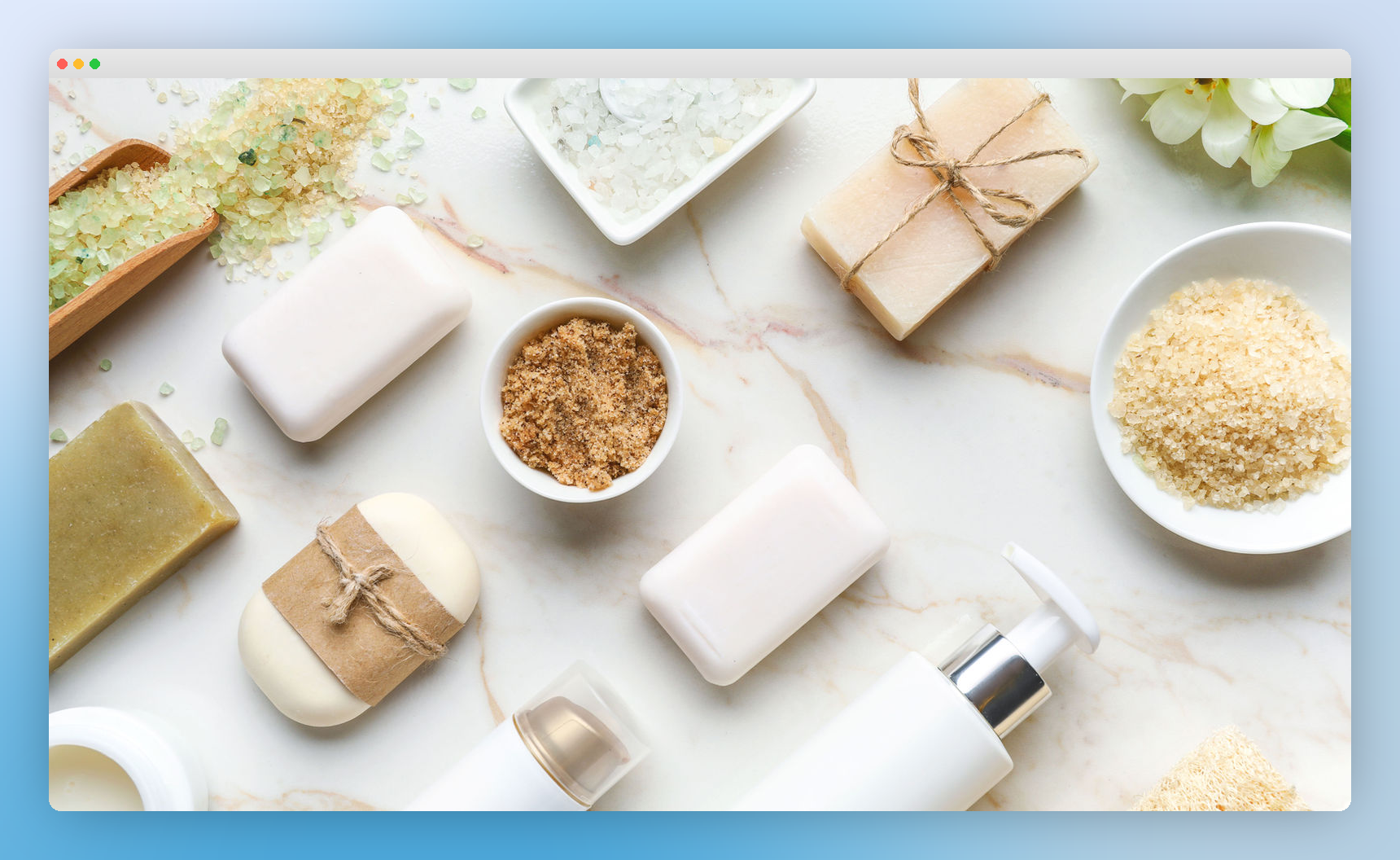 Radam Bio-Cosmetic Showcase Mockup