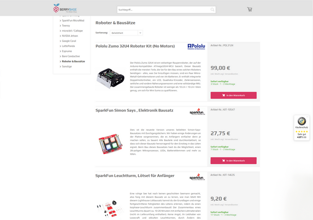 Berrybase Impression 5