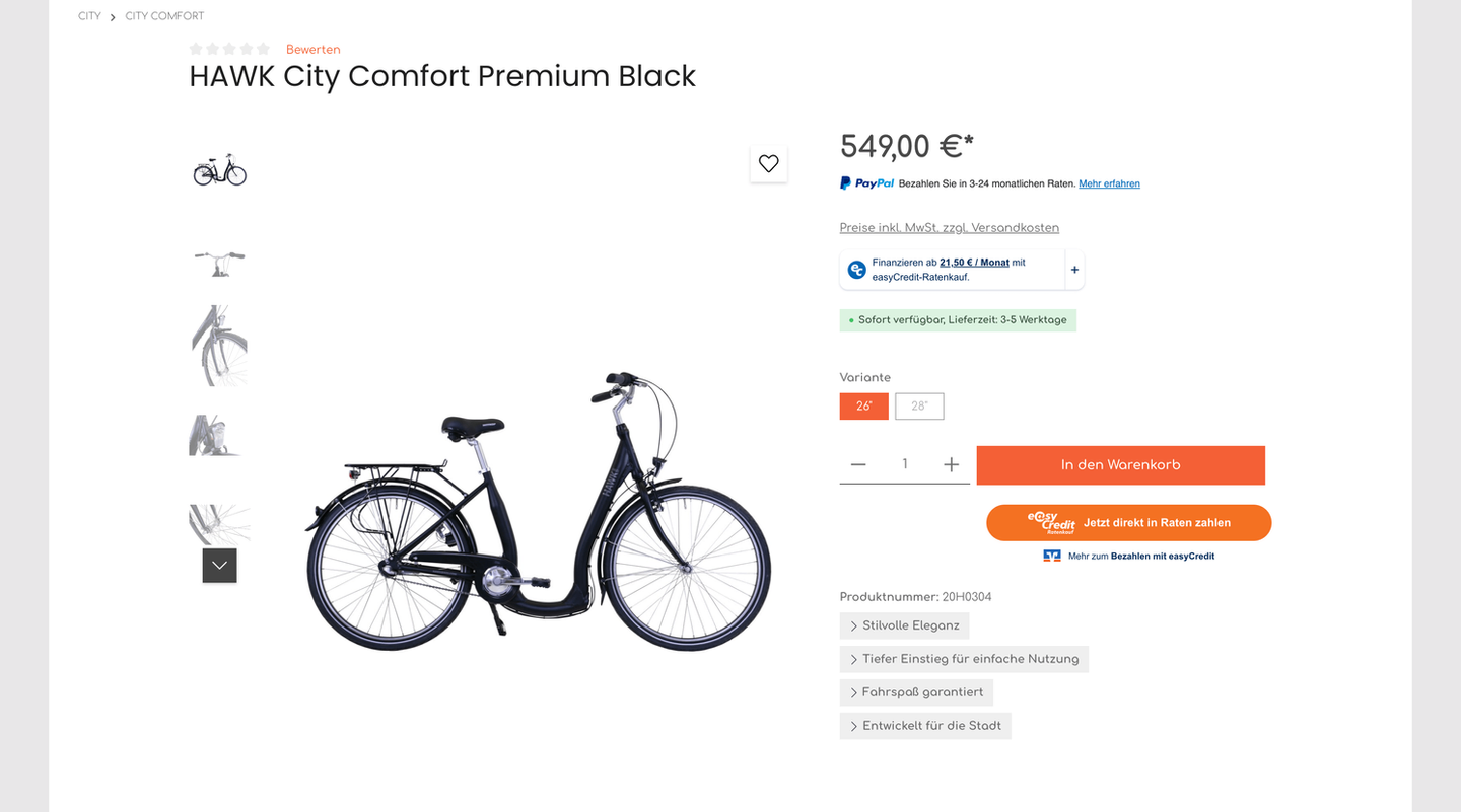 Hawk Bikes Impression 5